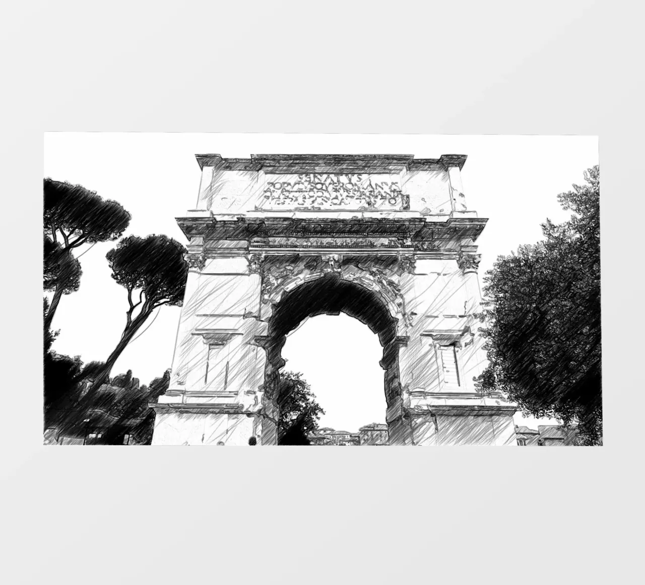 Roma telo in pvc da Massimo Frascogna