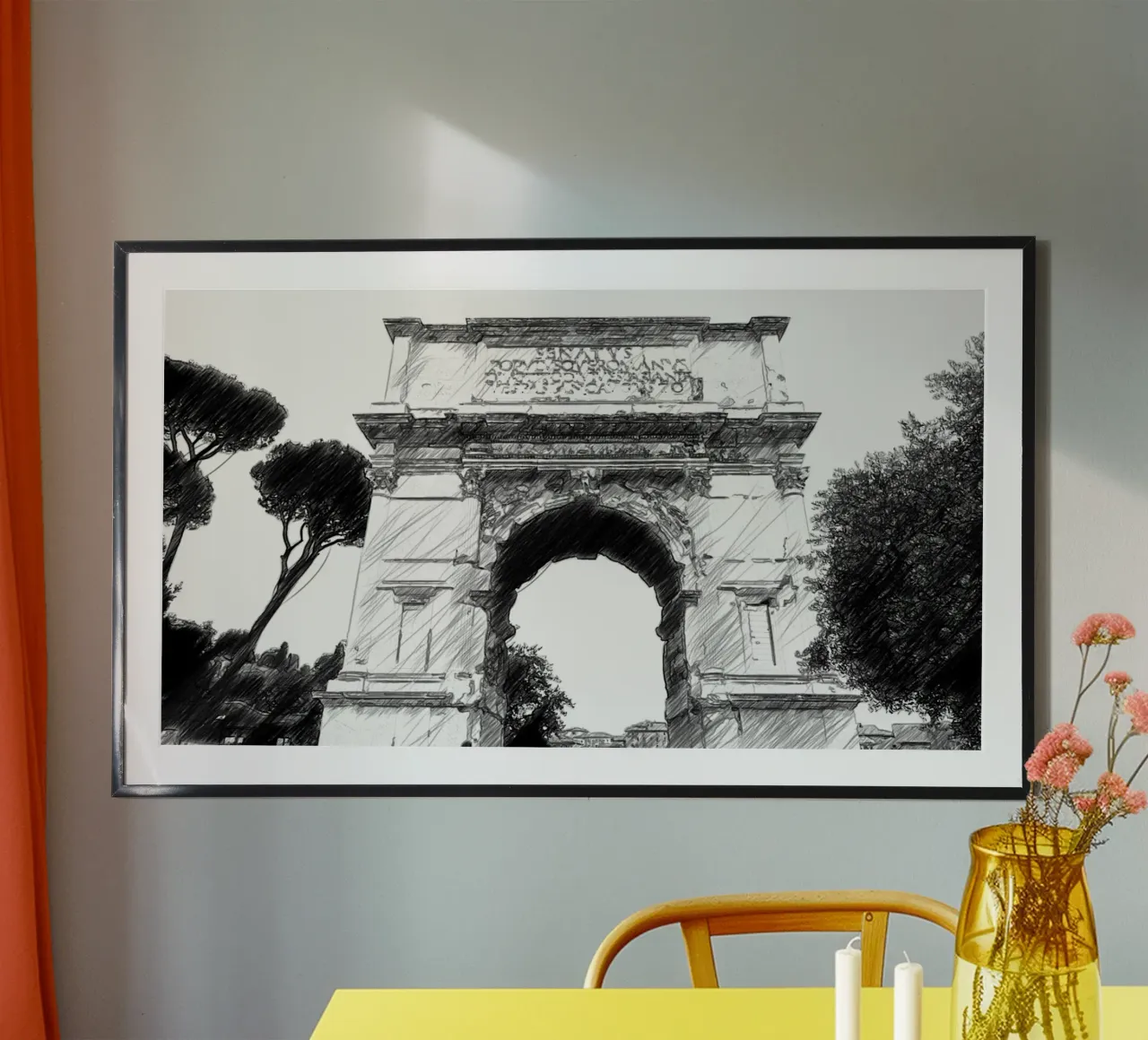 Roma carta hahnemühle da Massimo Frascogna