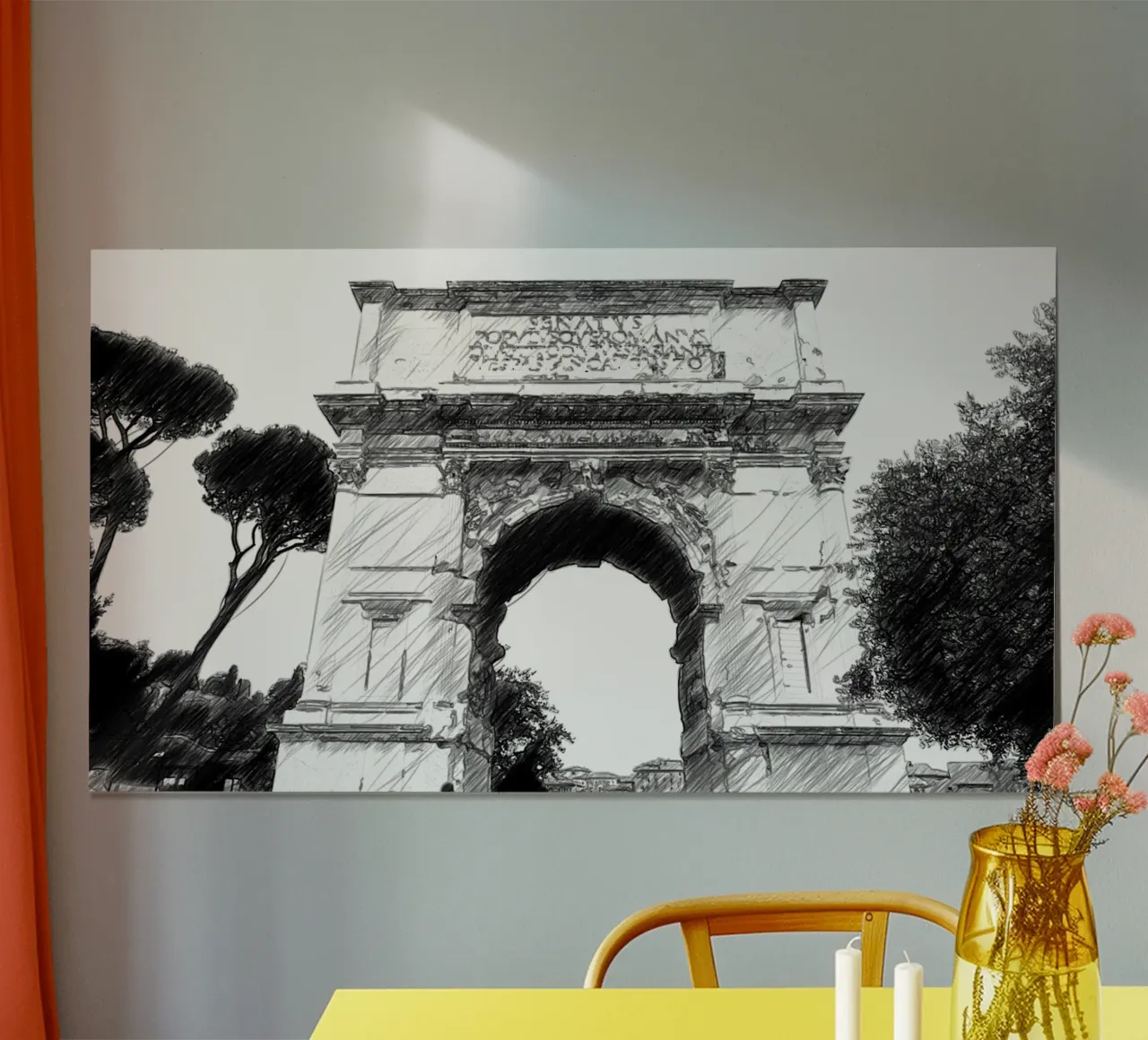 Roma carta hahnemühle da Massimo Frascogna