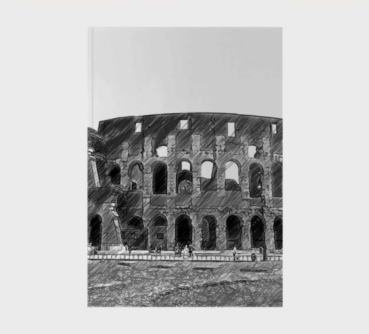 Colosseo notebook by Massimo Frascogna