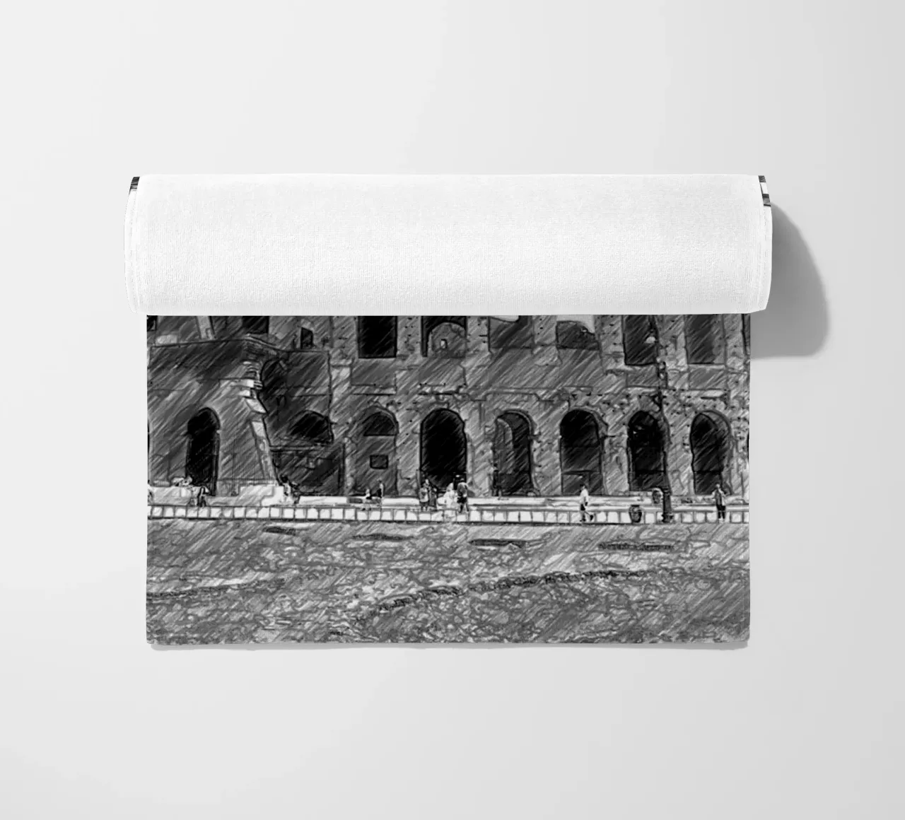 Colosseo telo mare da Massimo Frascogna