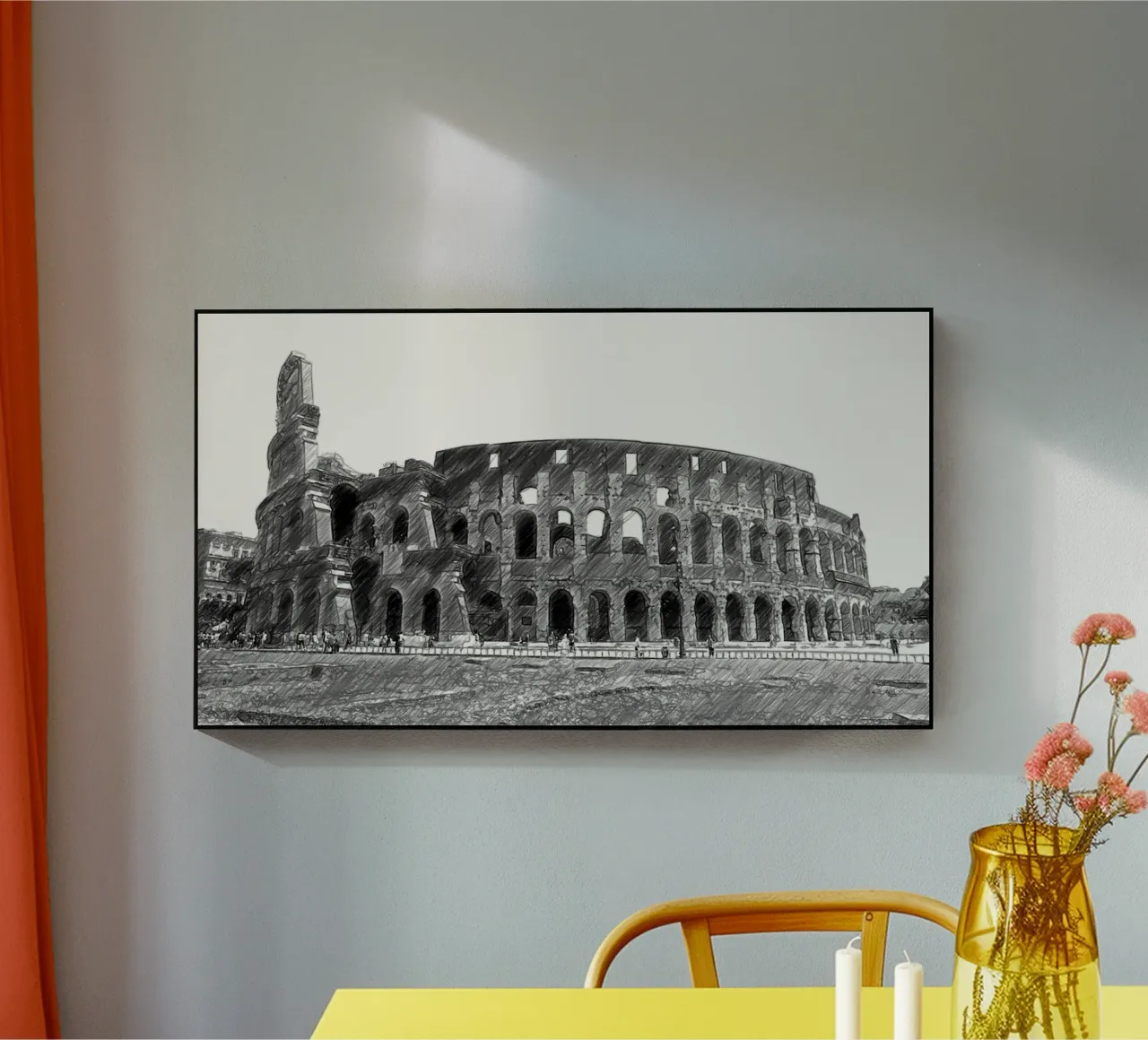 Colosseo plexiglass da Massimo Frascogna