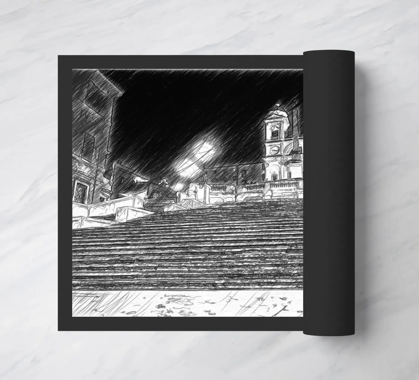 Piazza di Spagna zerbino da Massimo Frascogna