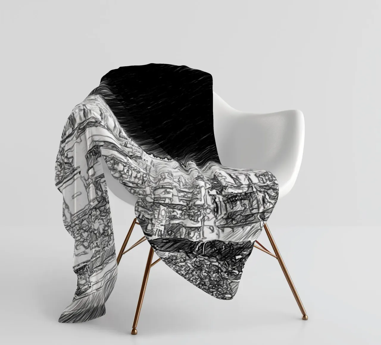Victorian fleece blanket by Massimo Frascogna