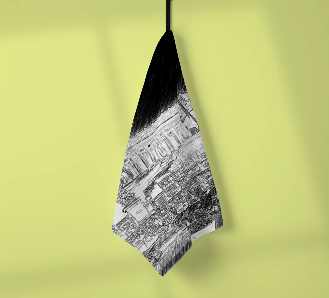 Victorian tea towel by Massimo Frascogna