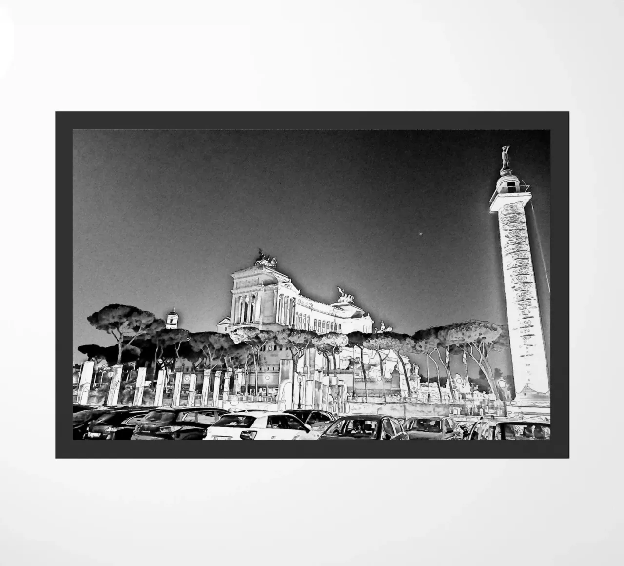 Roma doormat by Massimo Frascogna