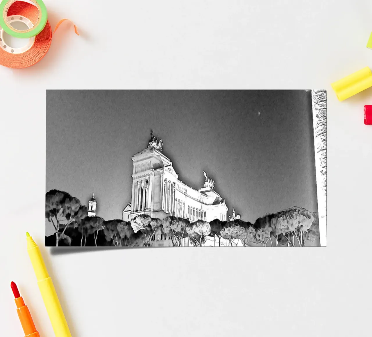 Roma sticker sheet by Massimo Frascogna