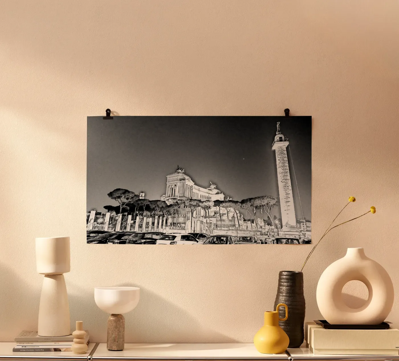 Roma Poster von Massimo Frascogna