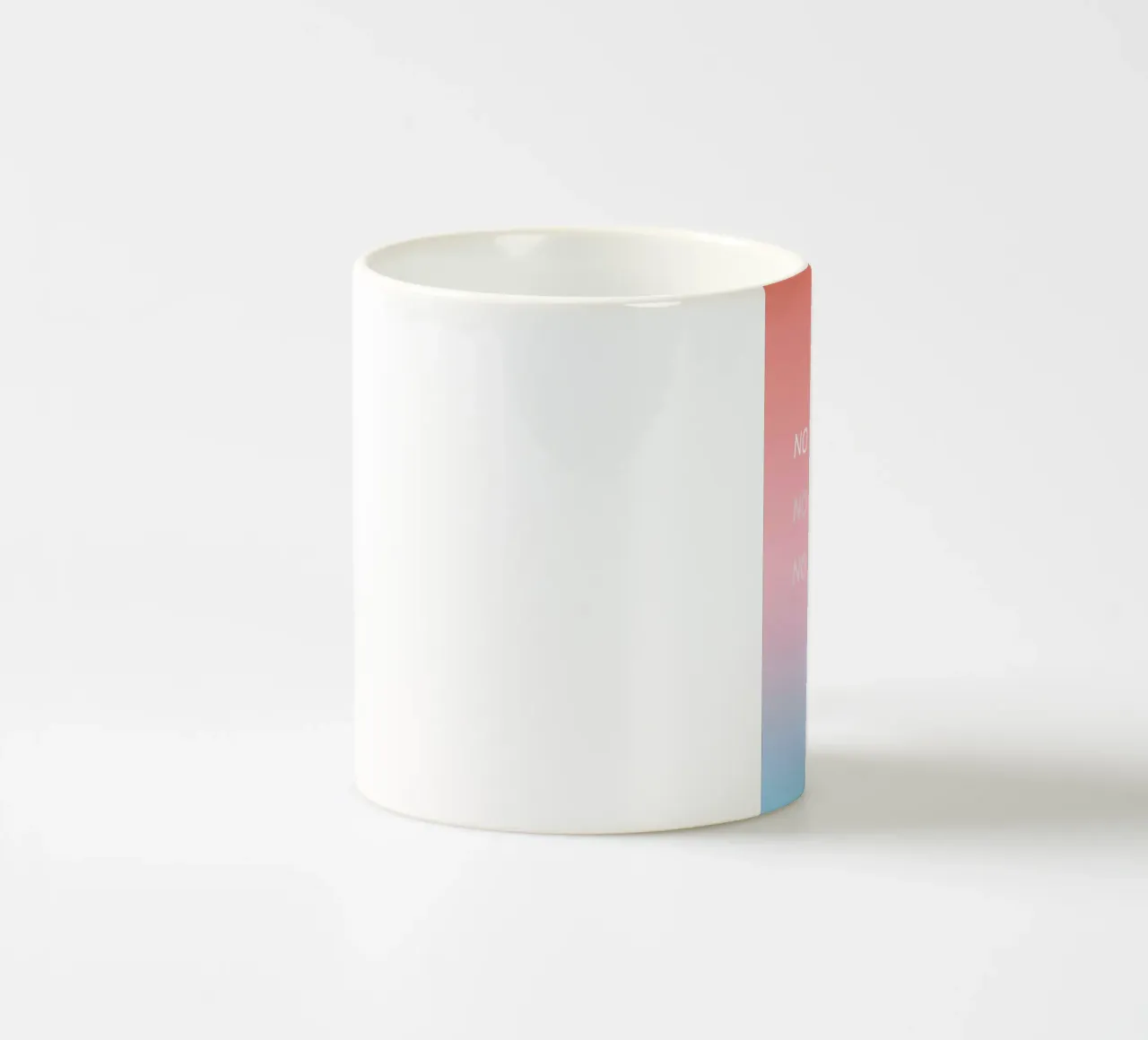 No Thank You tazza in ceramica da Oh Darling