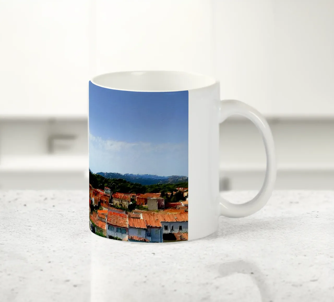 San Antonio tazza in ceramica da Massimo Frascogna