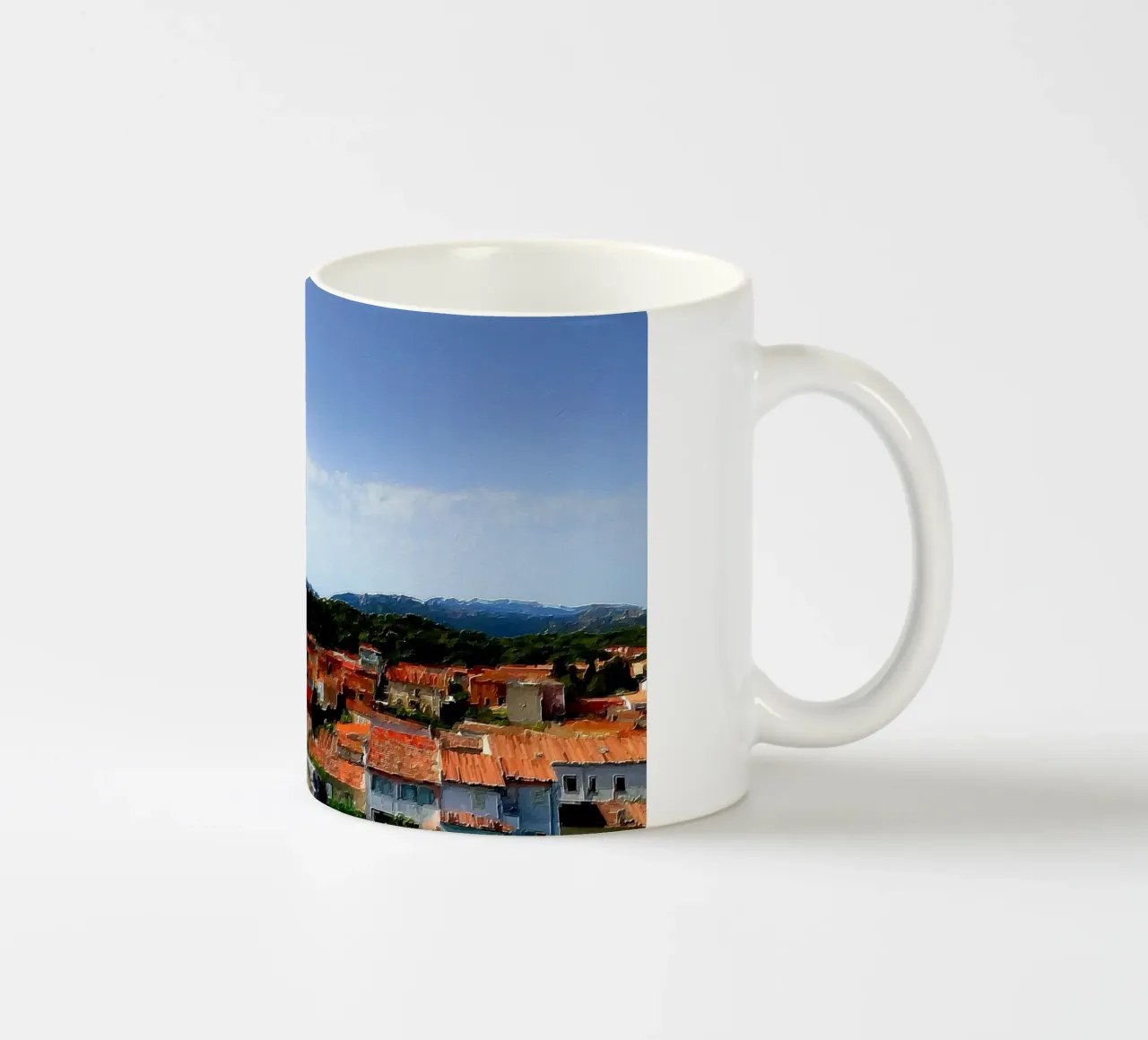 San Antonio tazza in ceramica da Massimo Frascogna