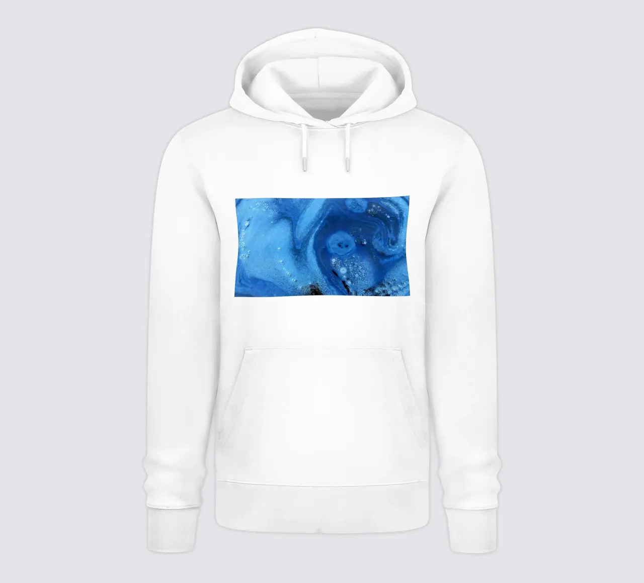 Blu felpa con cappuccio da Massimo Frascogna