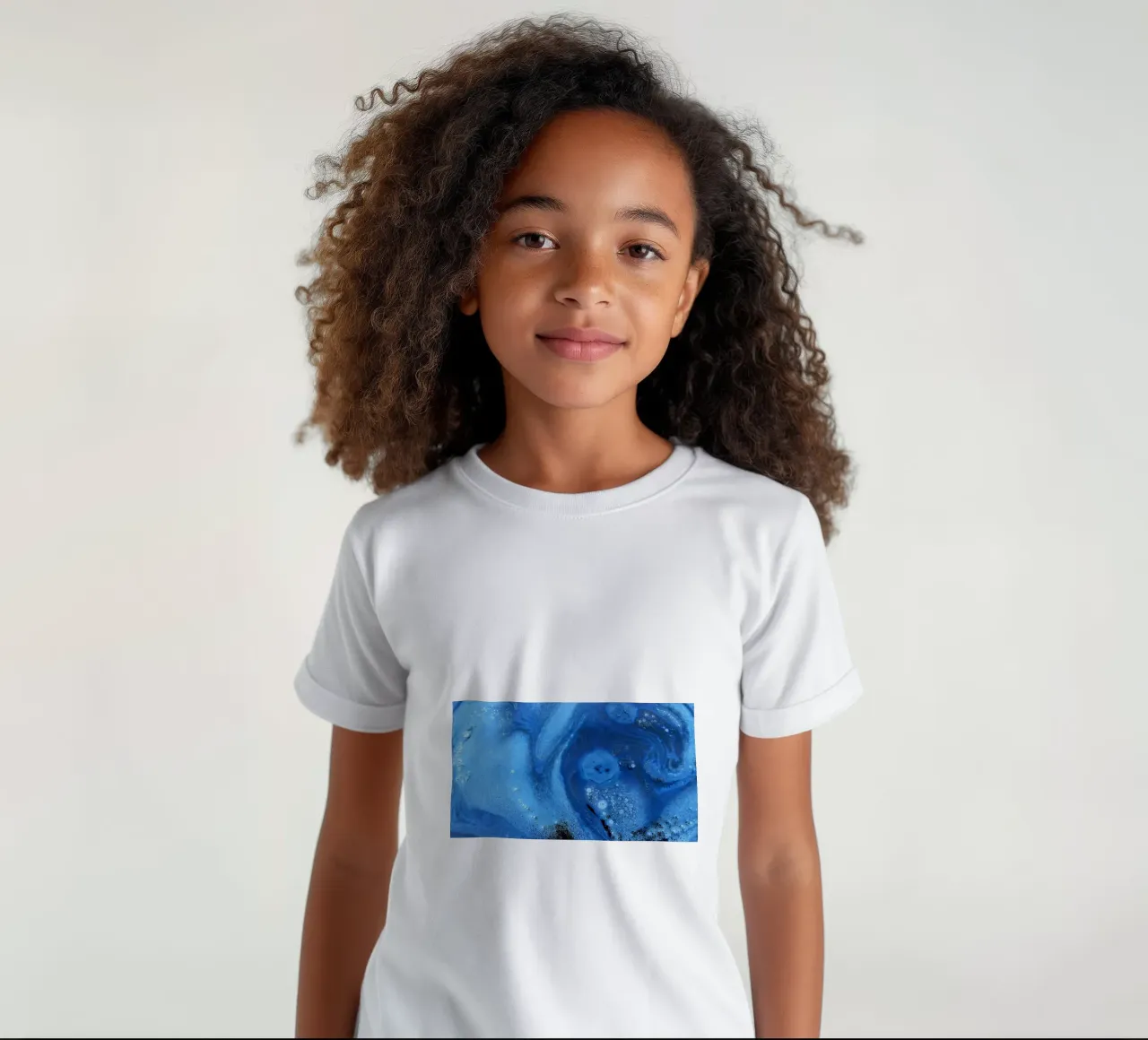 Blu t-shirt bambini da Massimo Frascogna