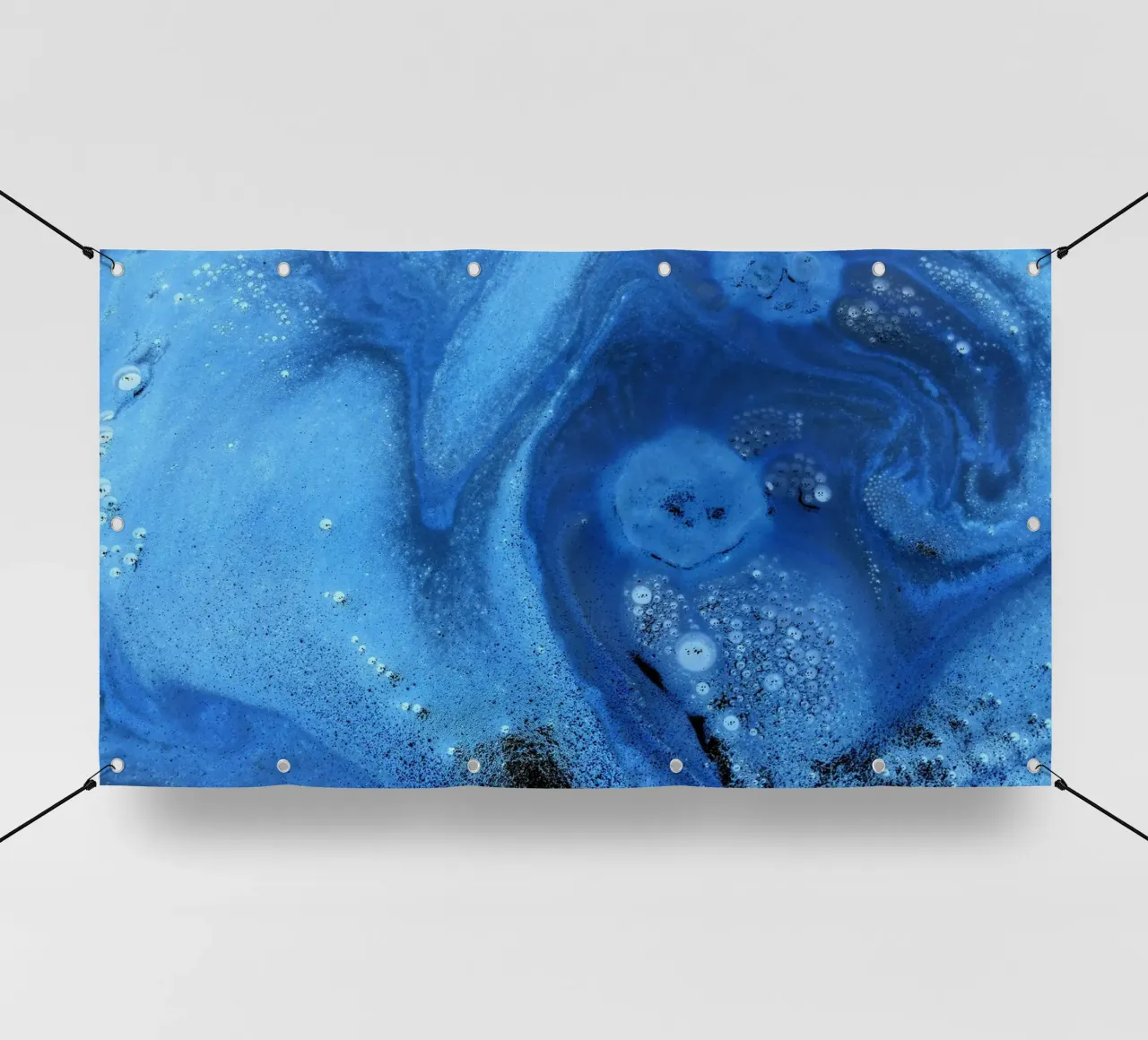 Blu telo in pvc da Massimo Frascogna
