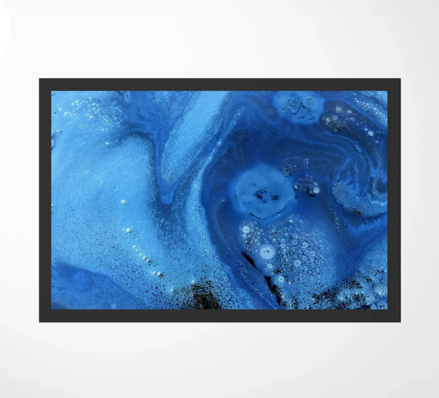 Blue Fußmatte von Massimo Frascogna