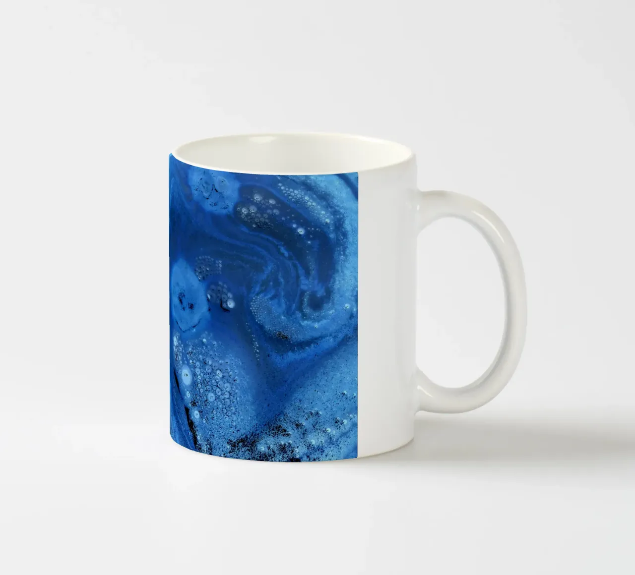 Blu tazza in ceramica da Massimo Frascogna