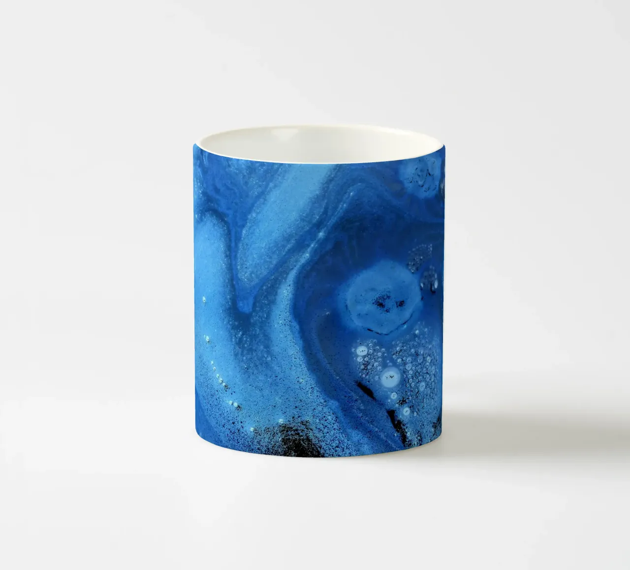 Blu tazza in ceramica da Massimo Frascogna