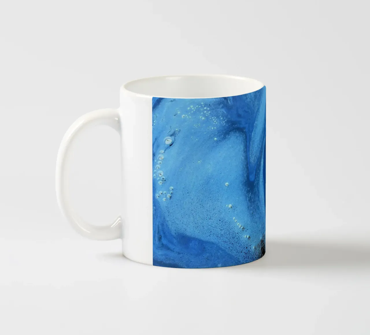 Blu tazza in ceramica da Massimo Frascogna