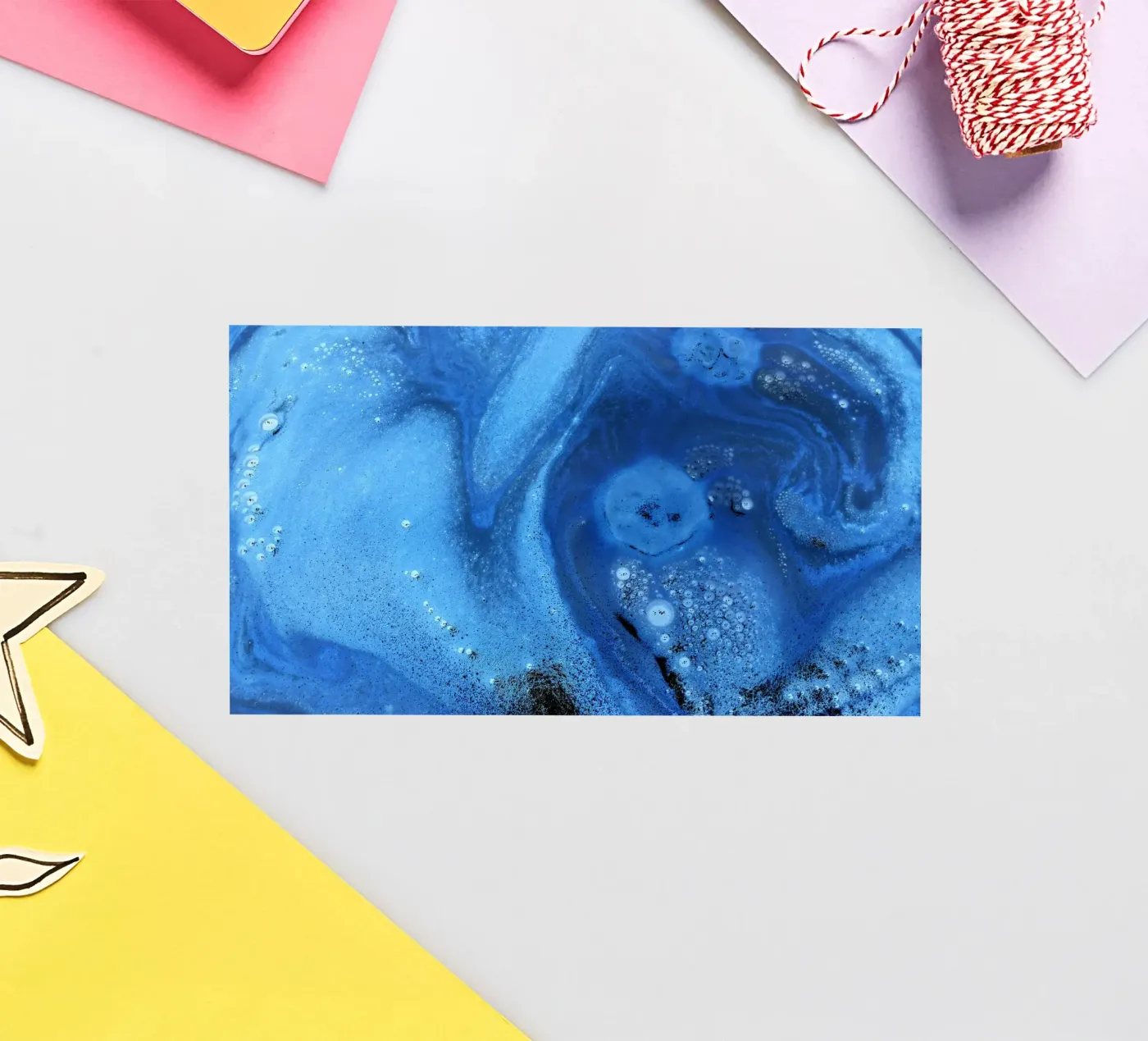 Blu adesivo da Massimo Frascogna