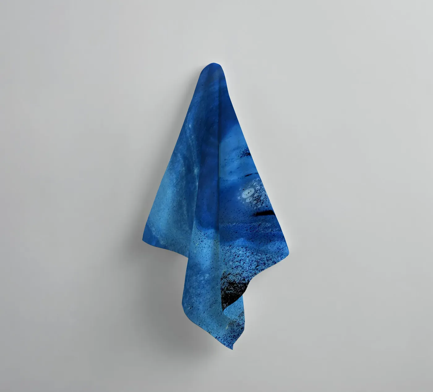 Blau Handtuch von Massimo Frascogna