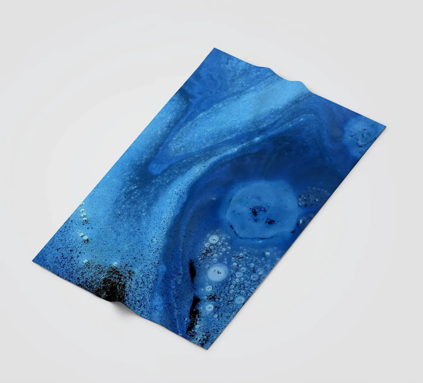 Blue coperta in pile da Massimo Frascogna