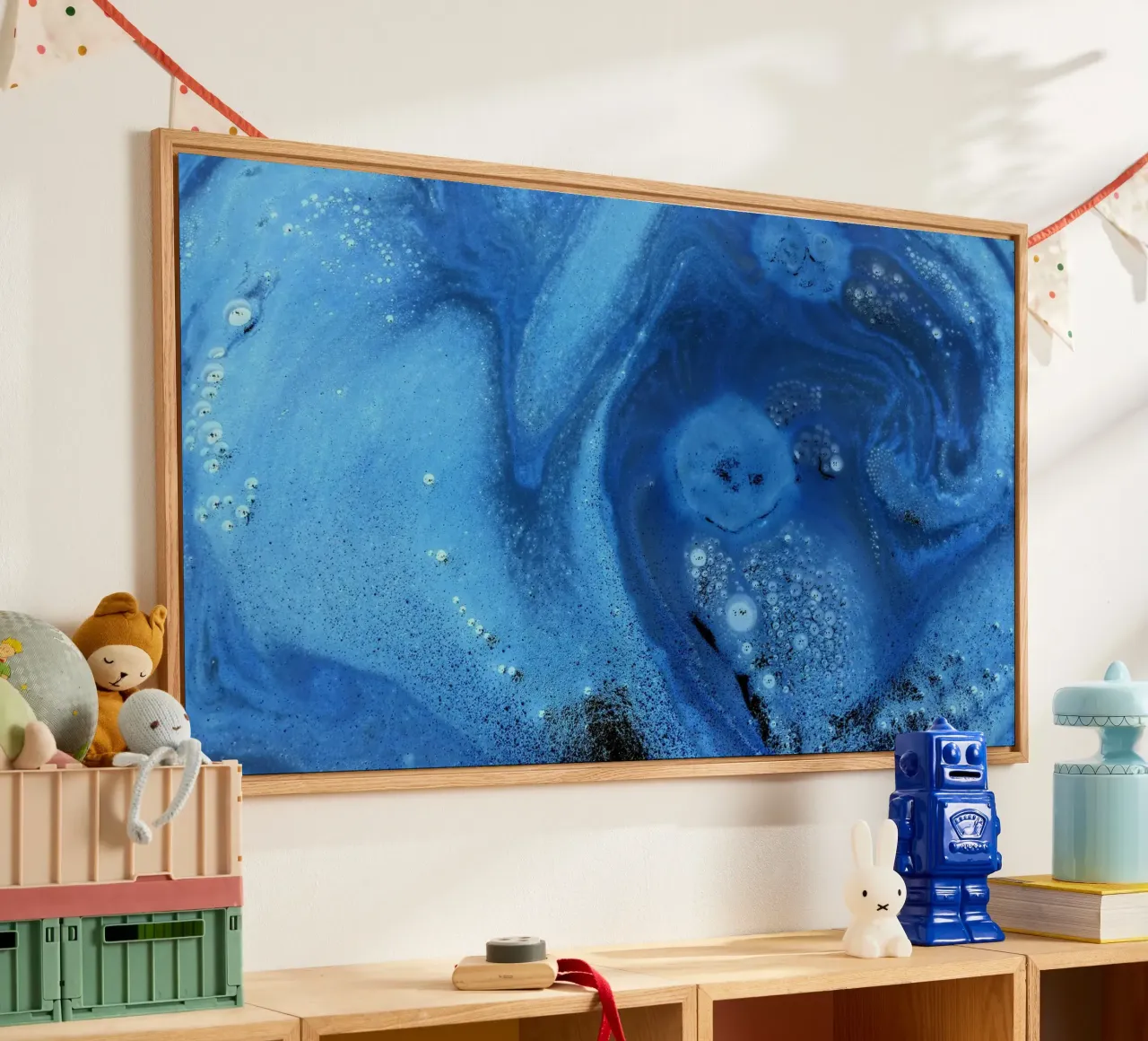 Blu plexiglass da Massimo Frascogna