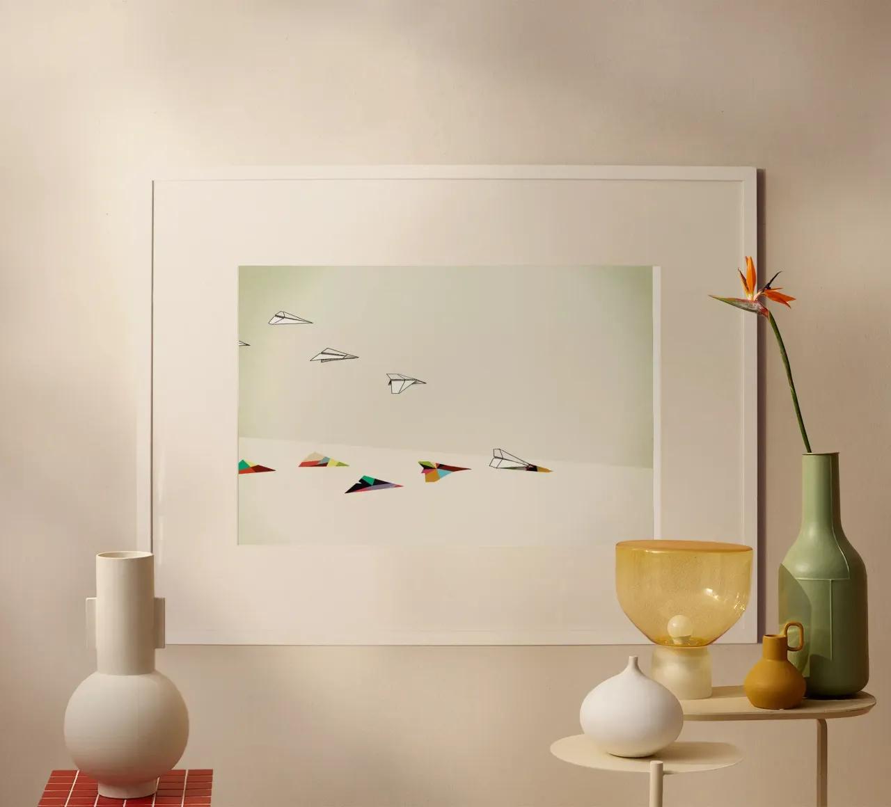 Walking Shadow - Paper Planes poster da Jason Ratliff