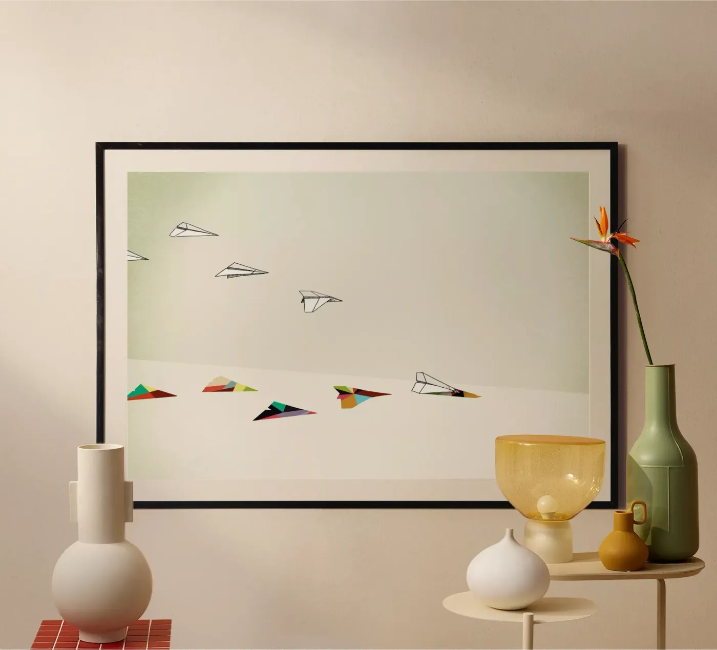 Walking Shadow - Paper Planes poster da Jason Ratliff