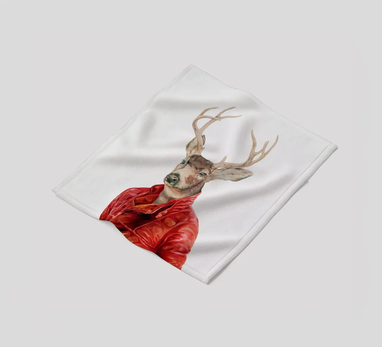 Cervo in pelle coperta in pile da Animal Crew