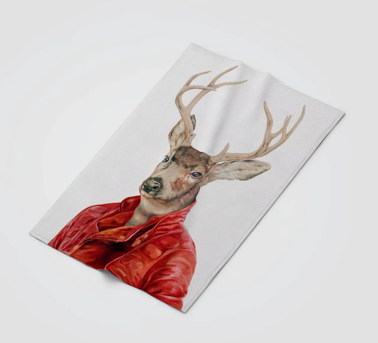 Cervo in pelle coperta in pile da Animal Crew