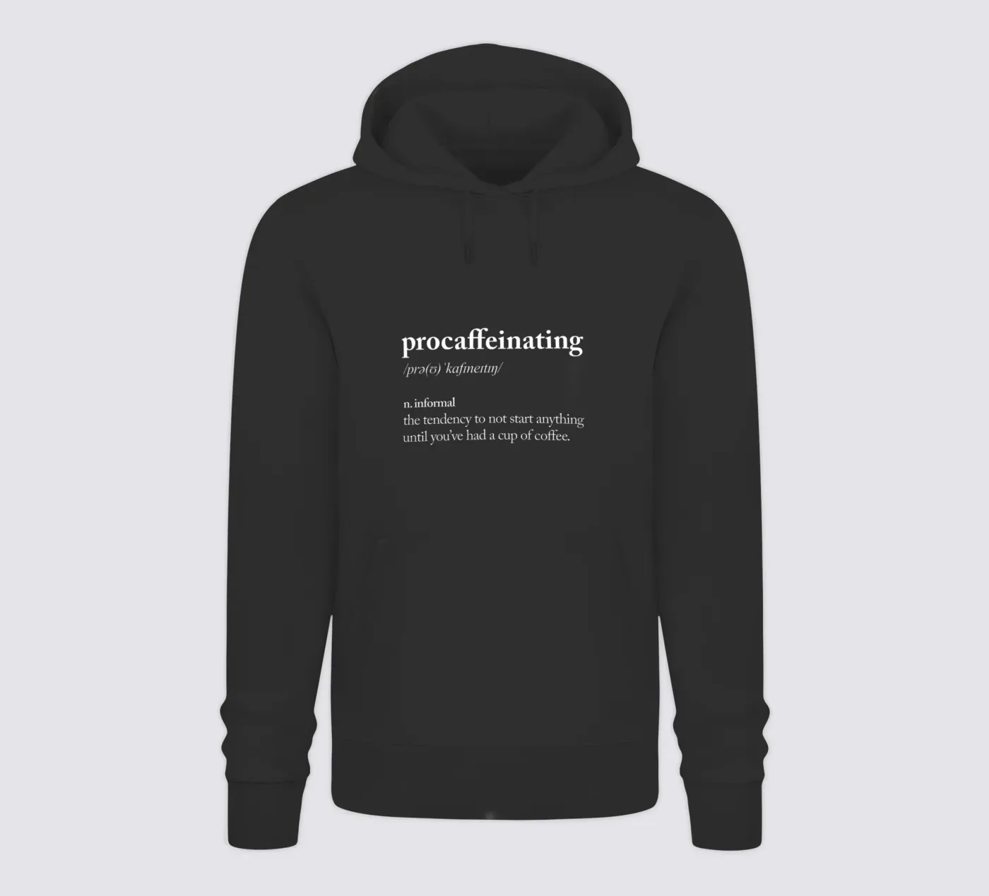 Cafeïnebevorderend hoodie van THE MOTIVATED TYPE