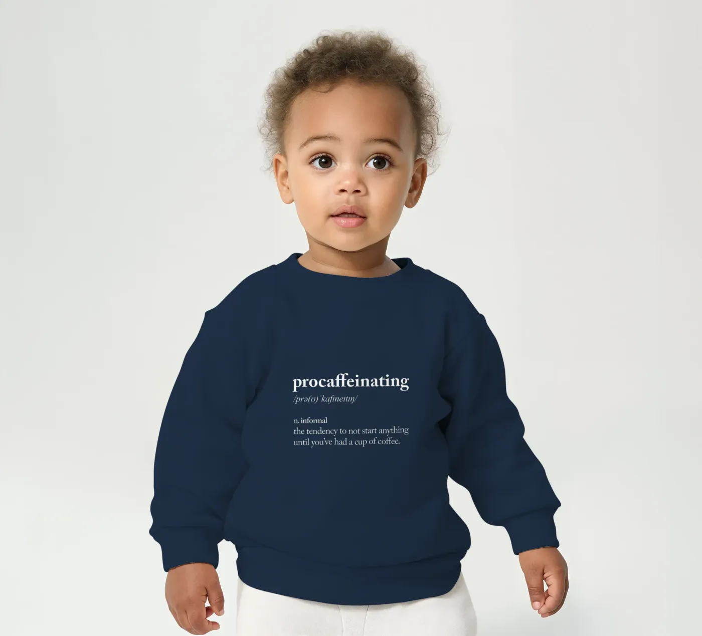 Procaffeinating sweat pour bébé de THE MOTIVATED TYPE