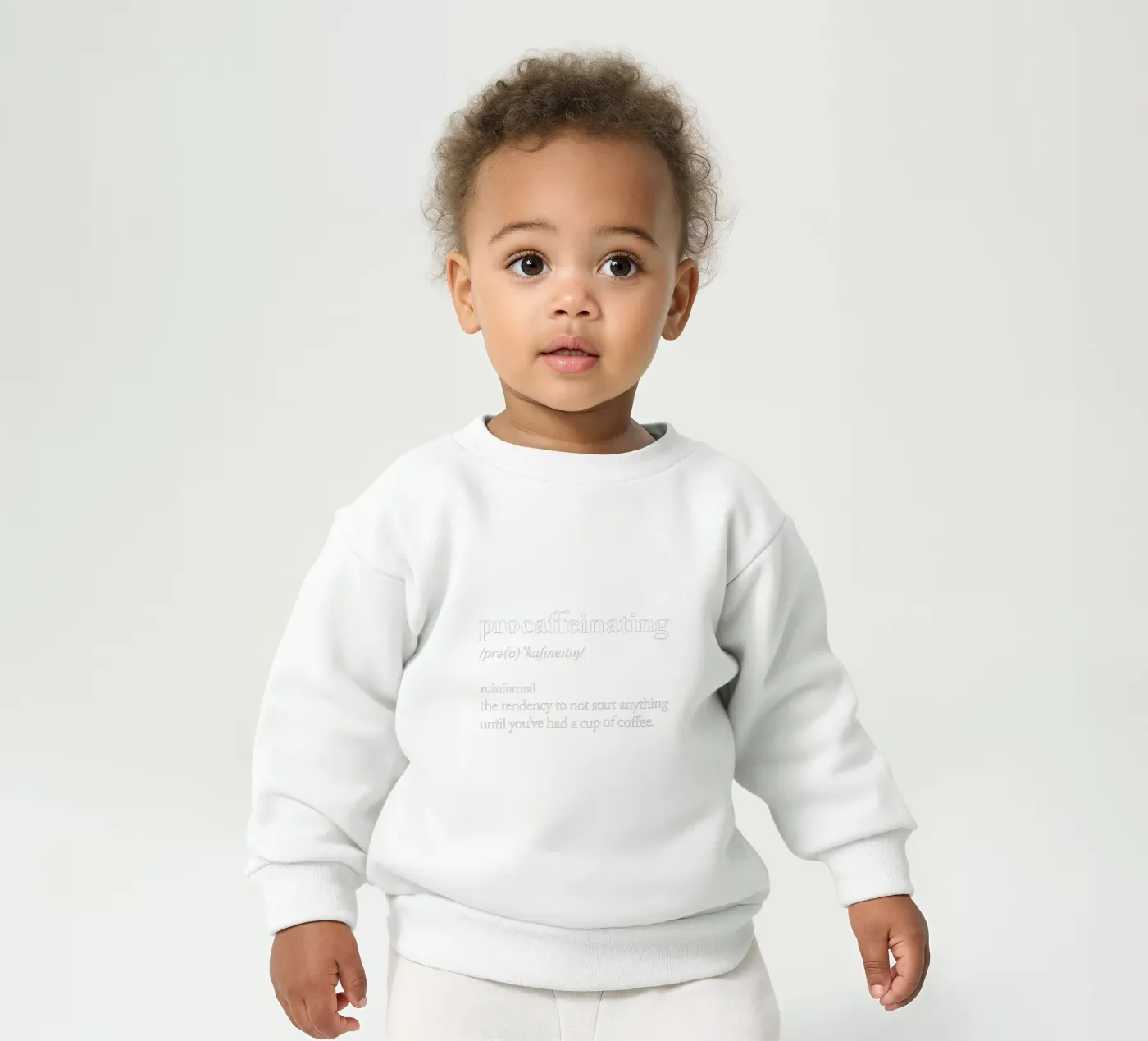 Procaffeinating sweat pour bébé de THE MOTIVATED TYPE