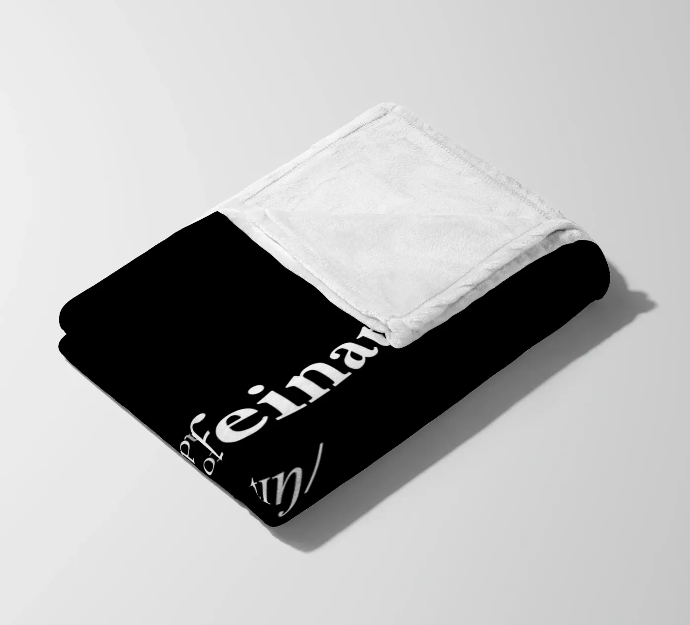 Procaffeinating Fleecedecke von THE MOTIVATED TYPE