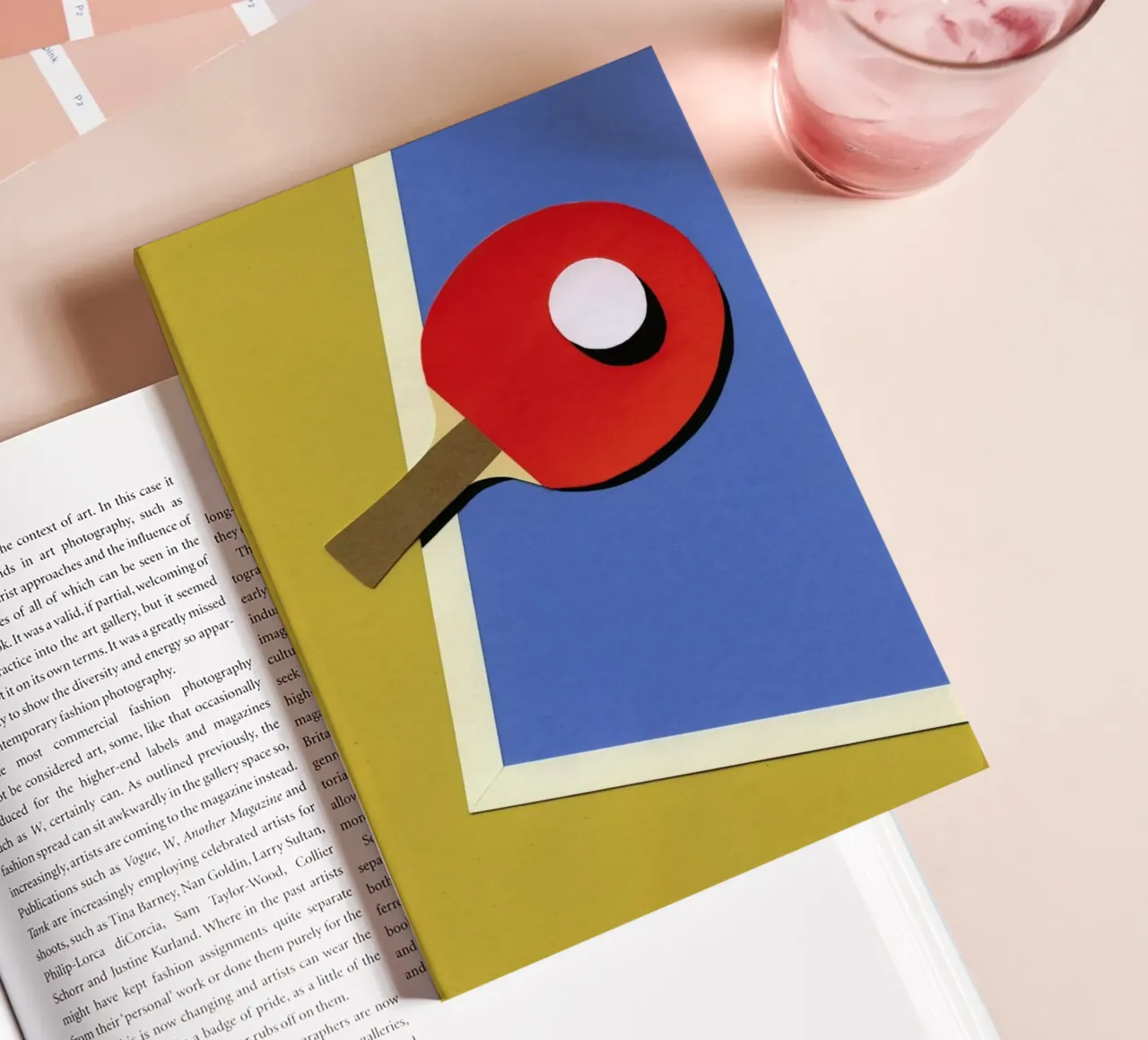 Table Tennis Team Red notebook by Rosi Feist
