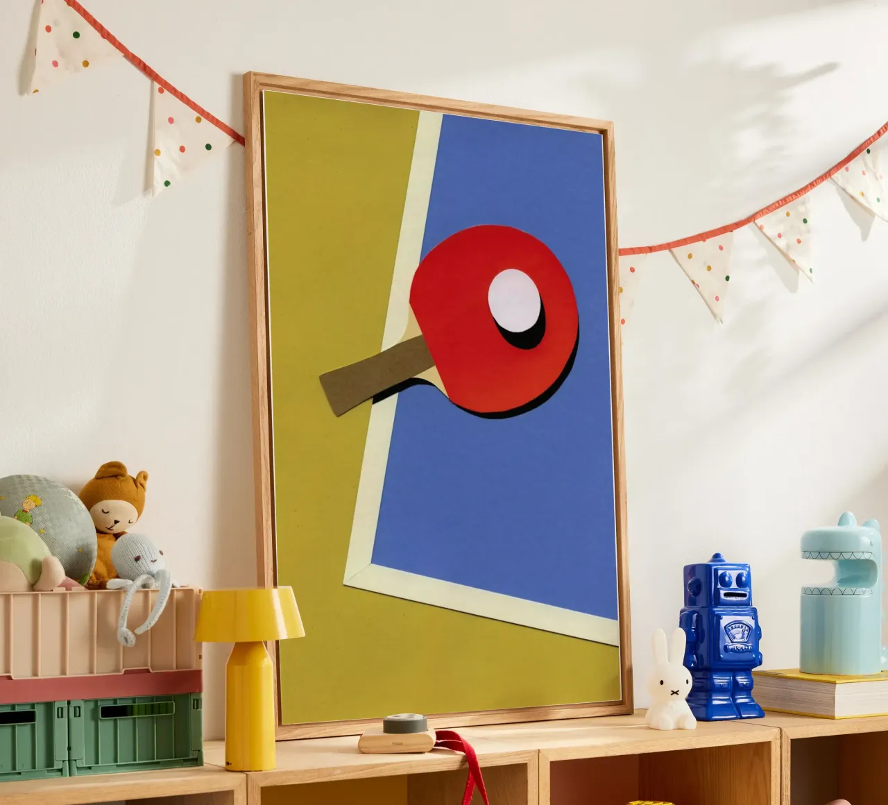 Table Tennis Team Red plexiglass da Rosi Feist