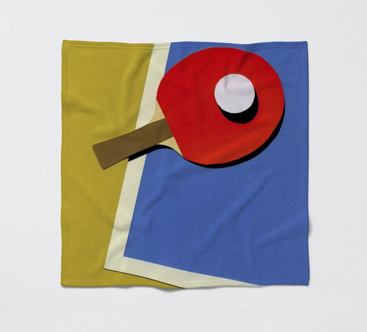 Table Tennis Team Red coperta in pile da Rosi Feist