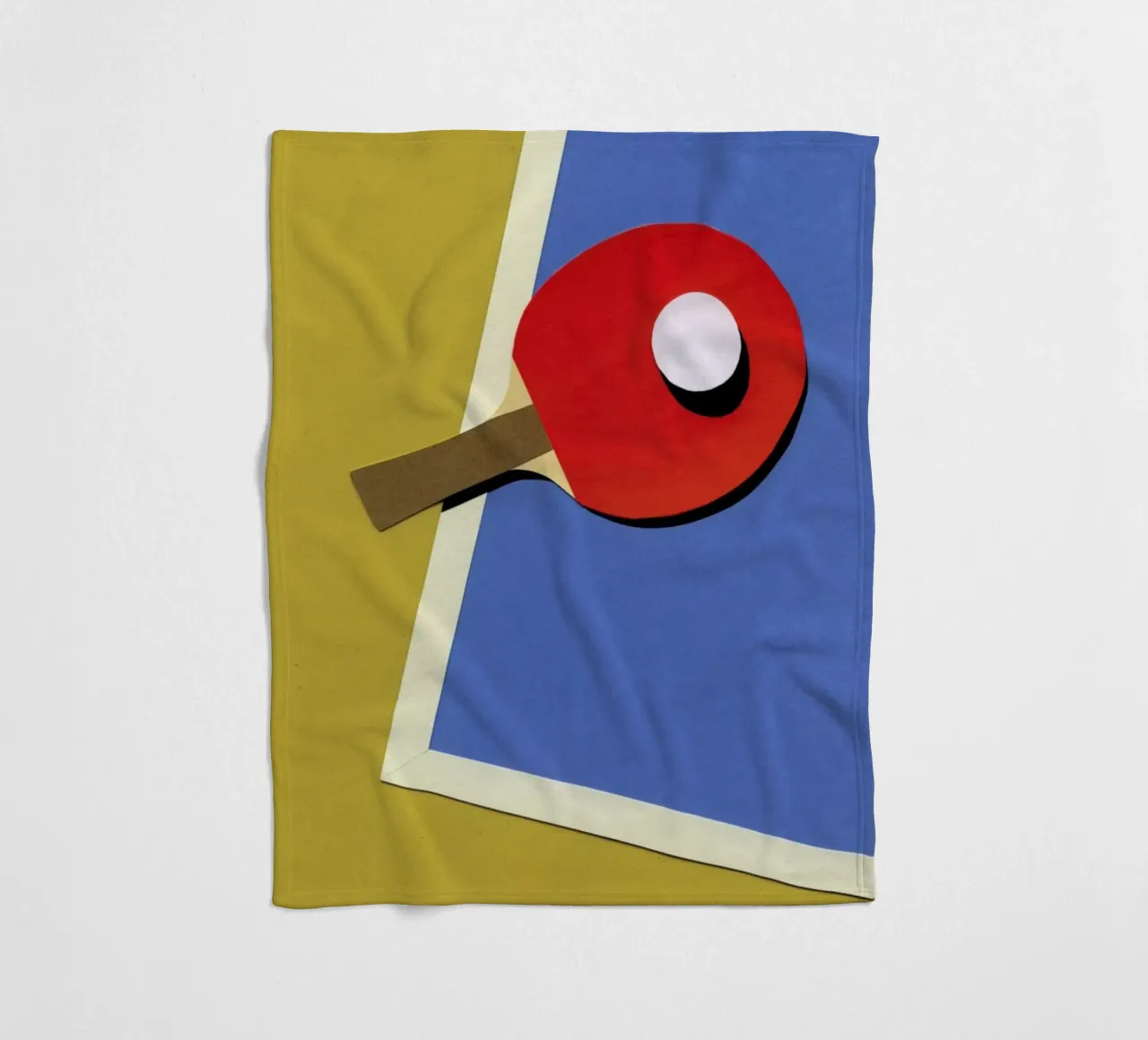 Table Tennis Team Red coperta in pile da Rosi Feist