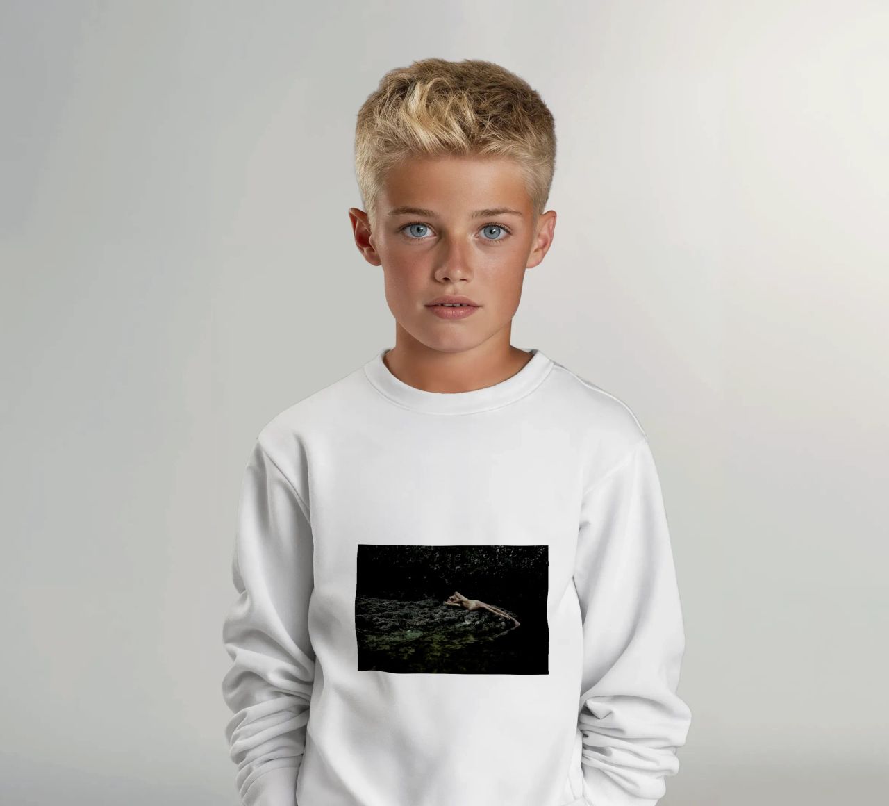 Embodiment felpa bambino da Matevž Kosterov