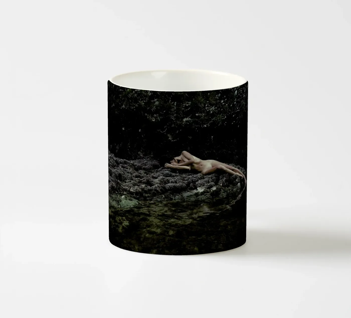 Embodiment ceramic mug by Matevž Kosterov