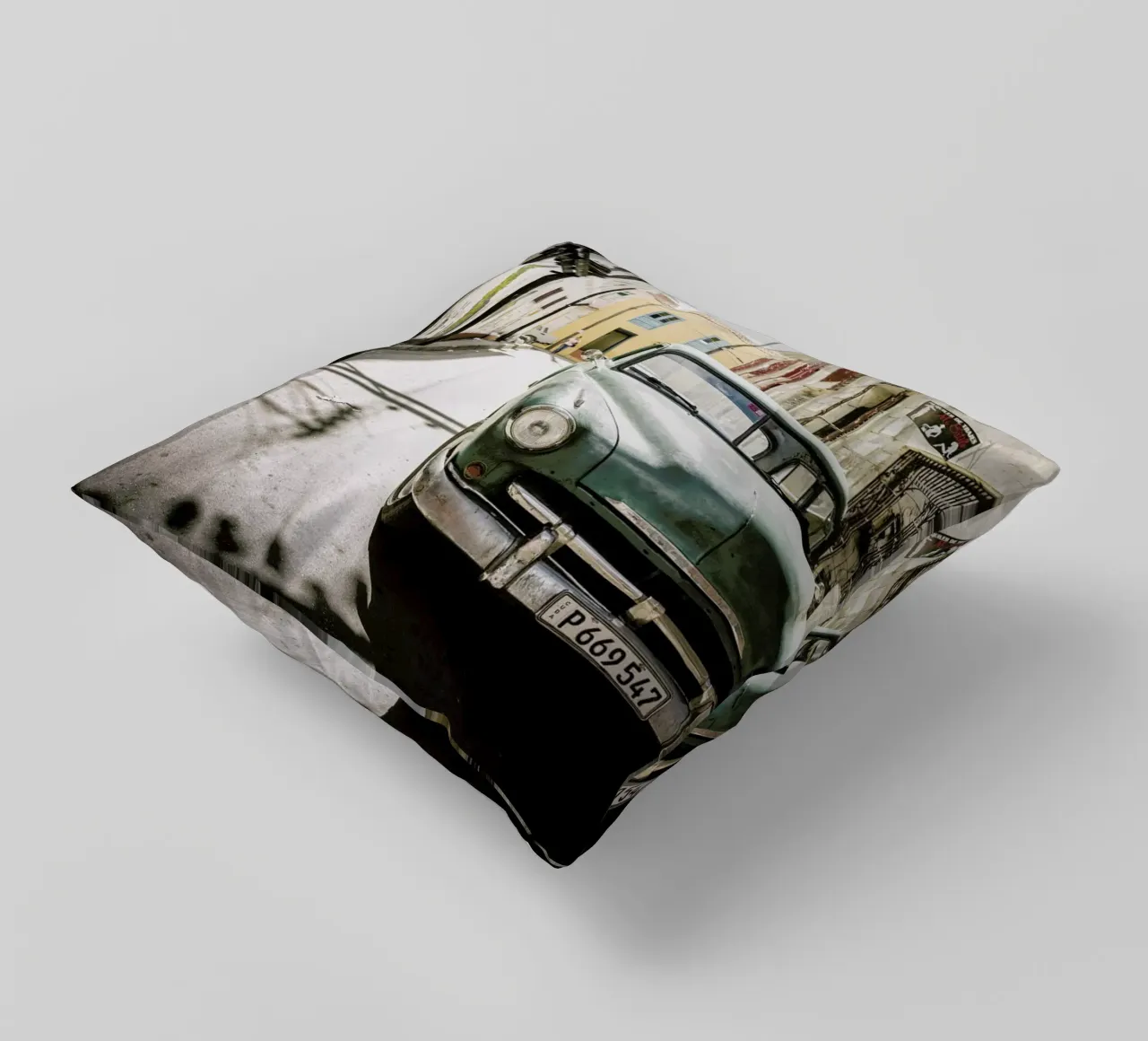 Classic Cuban Ride cuscino da Philipp Reinhard