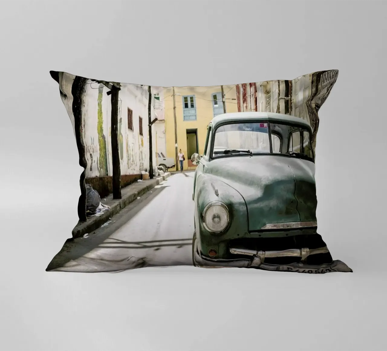 Classic Cuban Ride cuscino da Philipp Reinhard