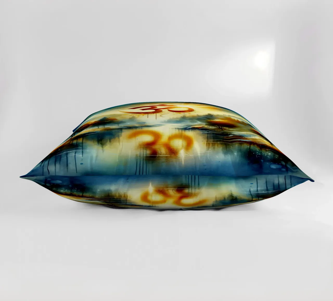 Om & Natura - Bach - Stile acquerello cuscino da spiritual