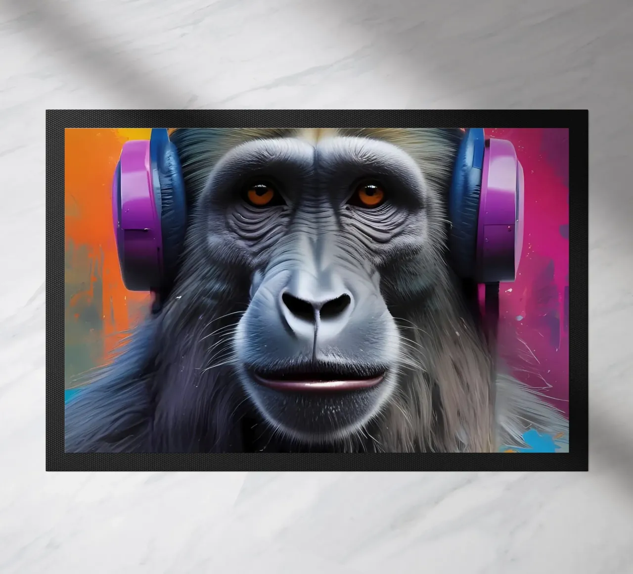 Babbuino in cuffia zerbino da MakArena