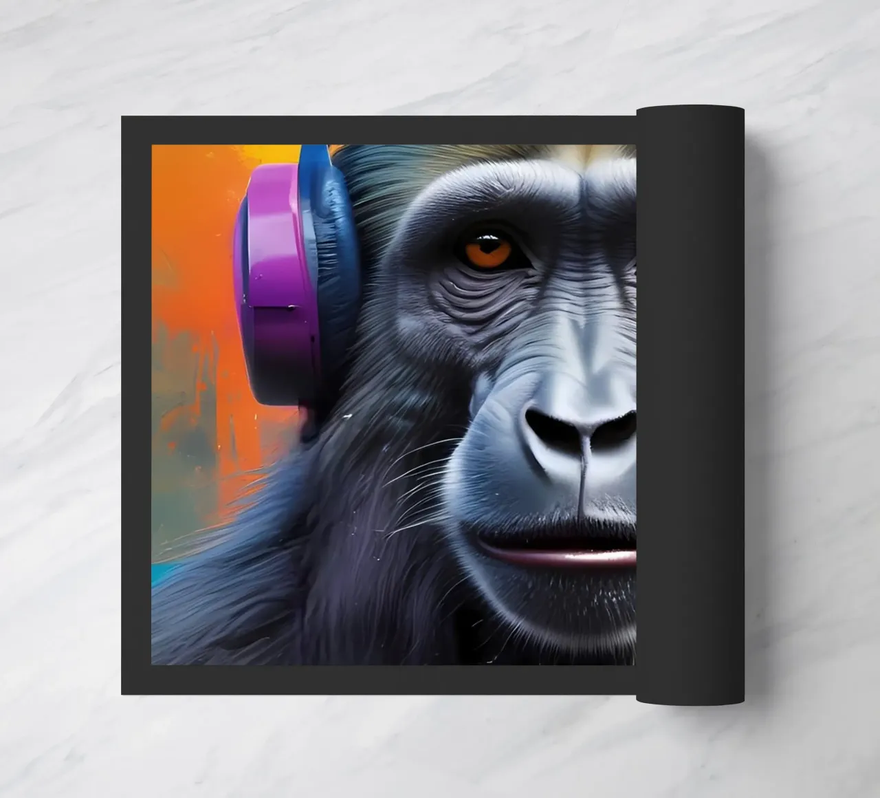 Babbuino in cuffia zerbino da MakArena