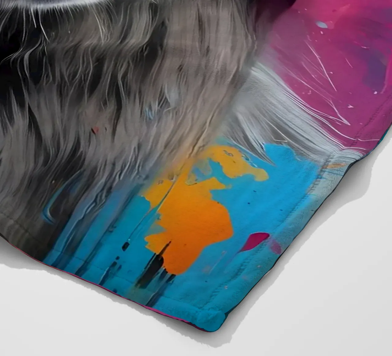 Babbuino in cuffia coperta in pile da MakArena