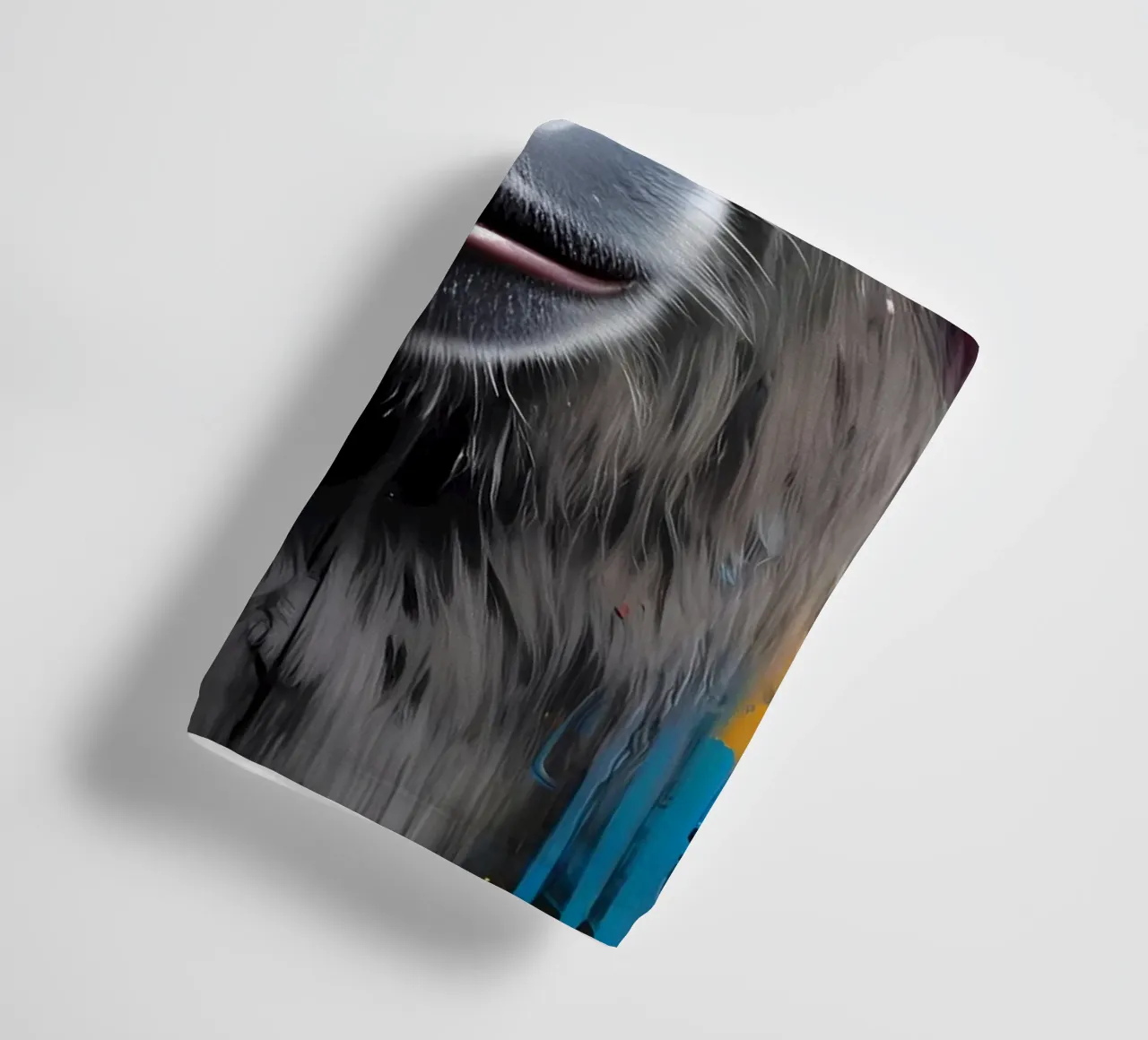 Babbuino in cuffia asciugamano da bagno da MakArena