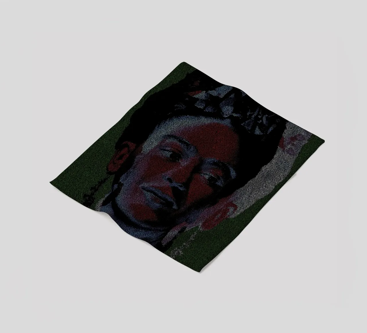 Frida fleece blanket by Robotic Ewe