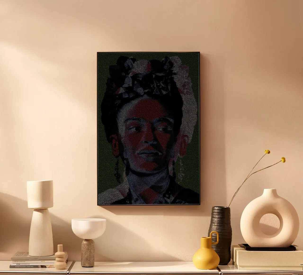 Frida acrylic glass by Robotic Ewe