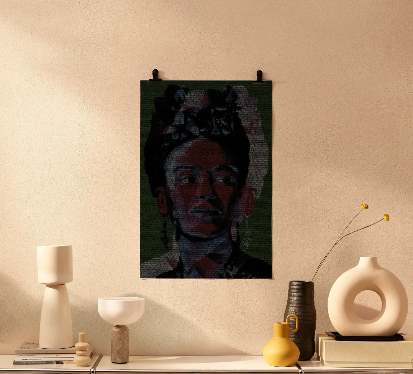 Frida poster van Robotic Ewe